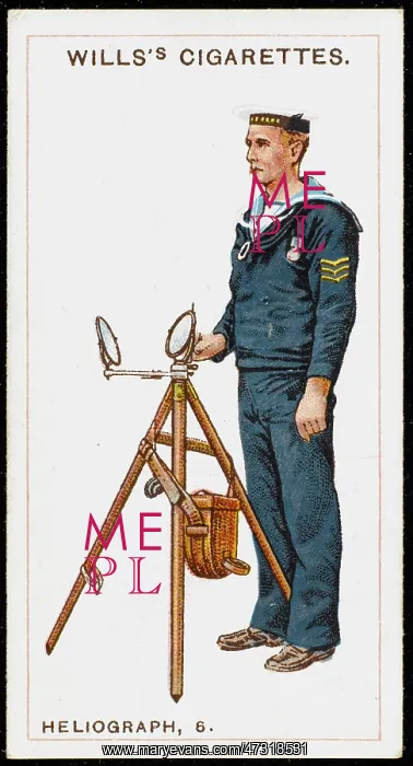 : NAVAL HELIOGRAPH IN USE