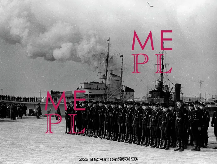 : Naval landing party in Memel, 1939 : Naval landing party in Memel, 1939