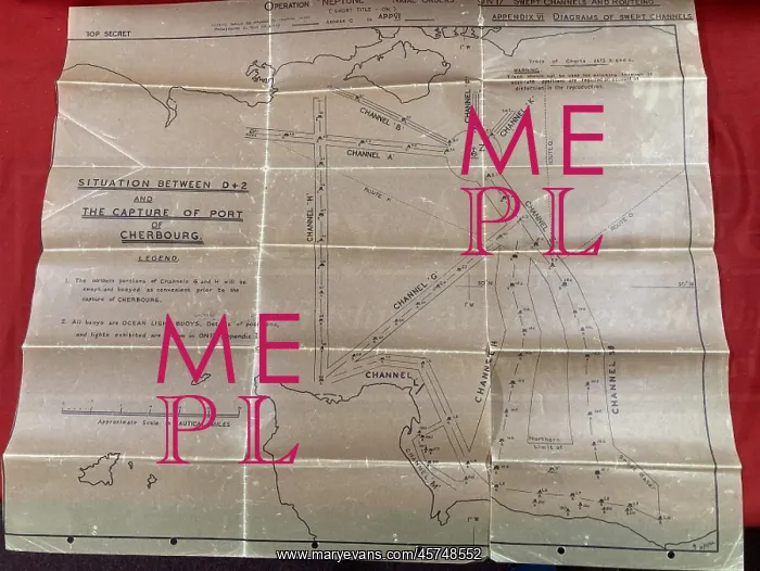 : Naval orders for capture of Cherbourg, WW2 : Naval orders for capture of Cherbourg, WW2