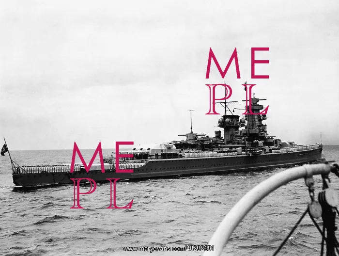 : Naval parade before Adolf Hitler in Kiel, 1936 : Naval parade before Adolf Hitler in Kiel, 1936