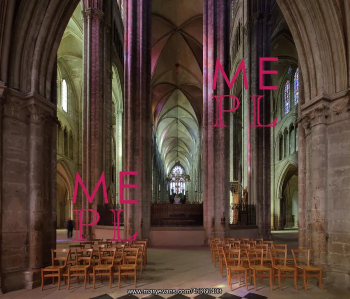 : Nave, Bourges Cathedral, Bourges, Centre Val de : Nave, Bourges Cathedral, Bourges, Centre Val de