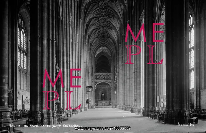 : The Nave of Canterbury Cathedral : The Nave of Canterbury Cathedral