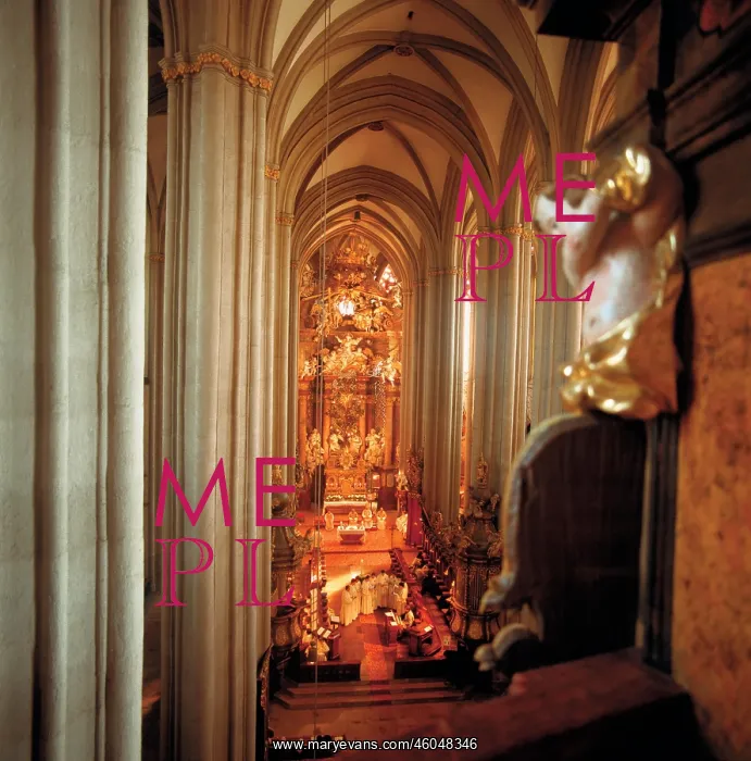 : Nave of the collegiate church : Nave of the collegiate church