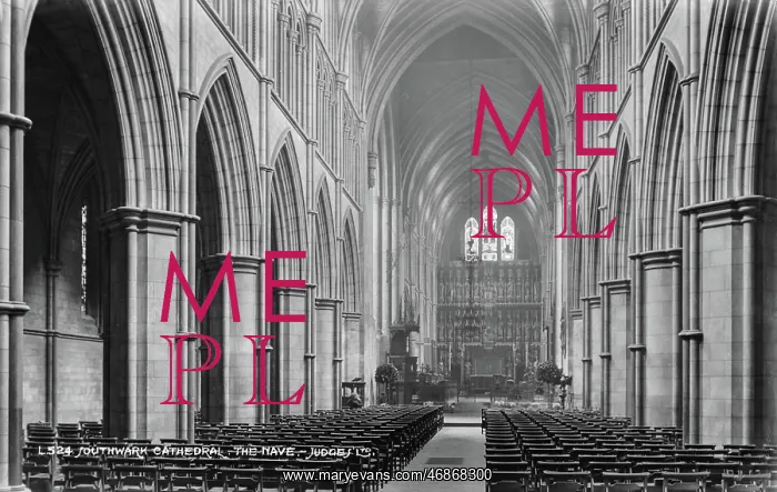 : The Nave of Southwark Cathedral : The Nave of Southwark Cathedral