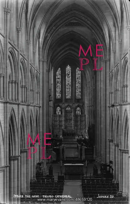 : The Nave of Truro Cathedral : The Nave of Truro Cathedral