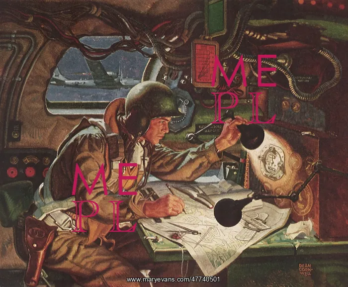 : Navigator on board Bomber : Navigator on board Bomber