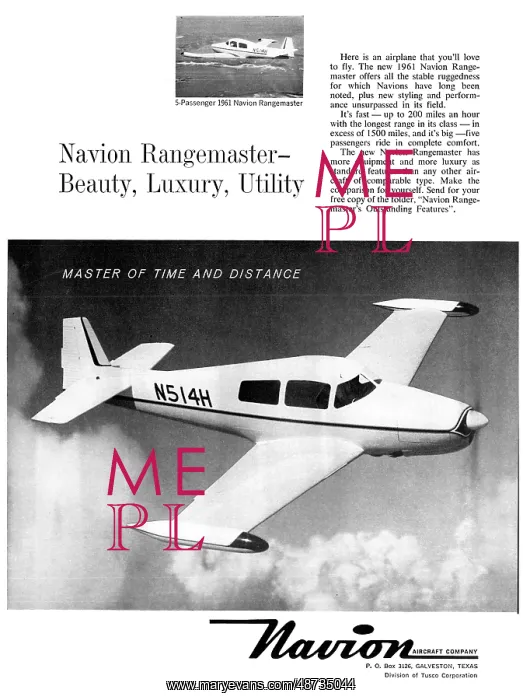 : Navion Rangemaster : Navion Rangemaster