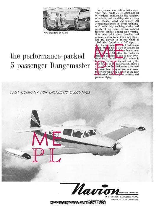: Navion Rangemaster : Navion Rangemaster