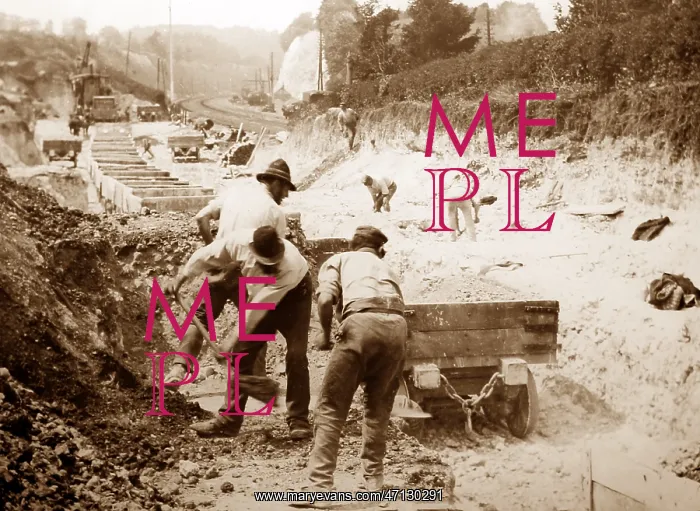  : Navvies building a railway