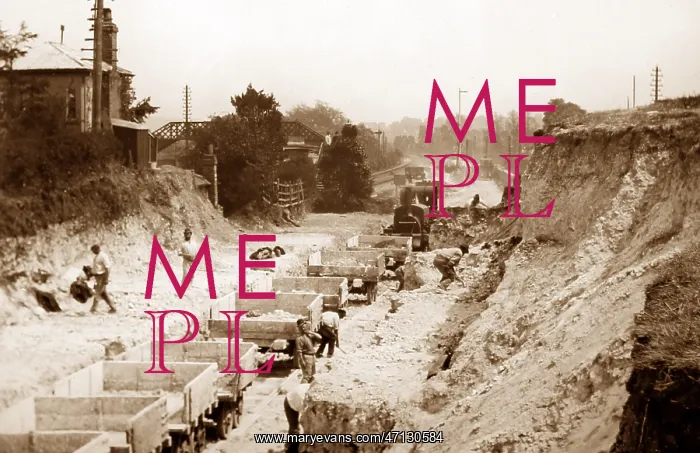  : Navvies building a railway