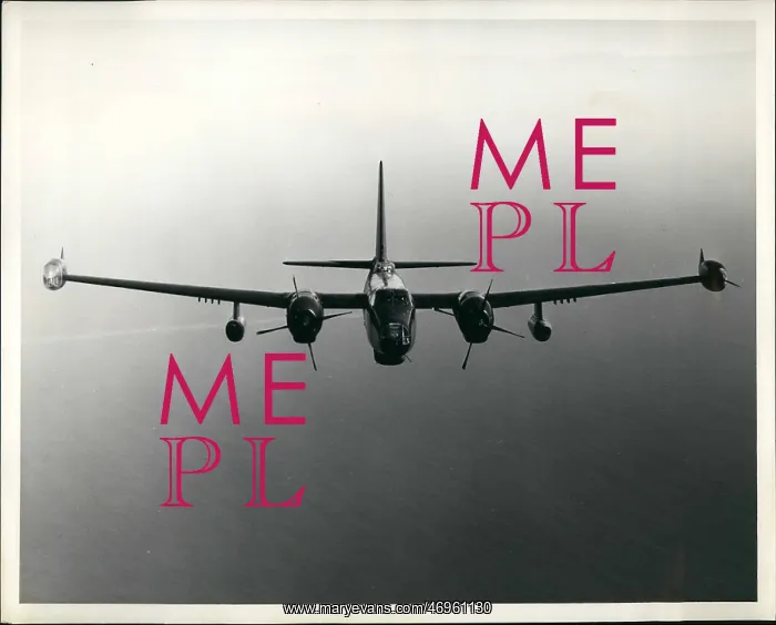 : US Navy P2V jet aeroplane in flight : US Navy P2V jet aeroplane in flight