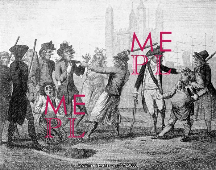 : Navy Press Gang - 18th century : Navy Press Gang - 18th century