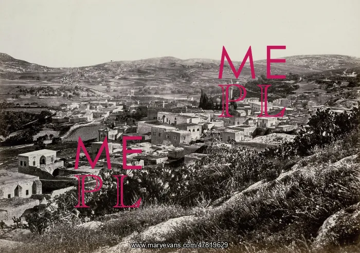 : Nazareth from the north West : Nazareth from the north West