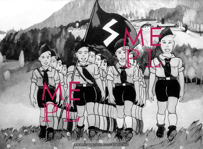 : NAZI-INSPIRED SCHOOLBOOK : NAZI-INSPIRED SCHOOLBOOK