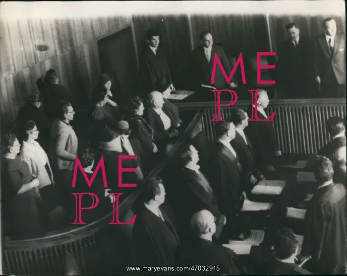 : Nazi mercy killing nurses acquitted, Munich, Germany : Nazi mercy killing nurses acquitted, Munich, Germany
