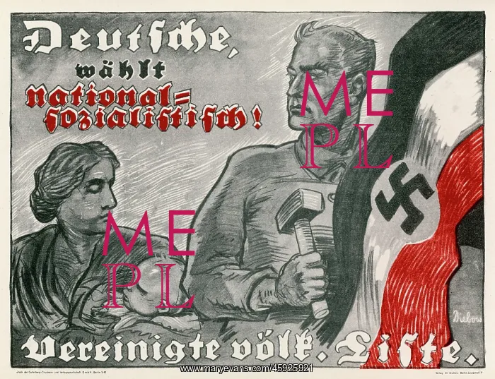 : NAZI POSTER 1924 : NAZI POSTER 1924