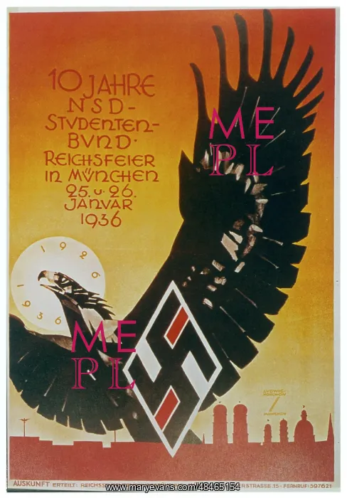 : NAZI / POSTER / STUDENT BUND : NAZI / POSTER / STUDENT BUND