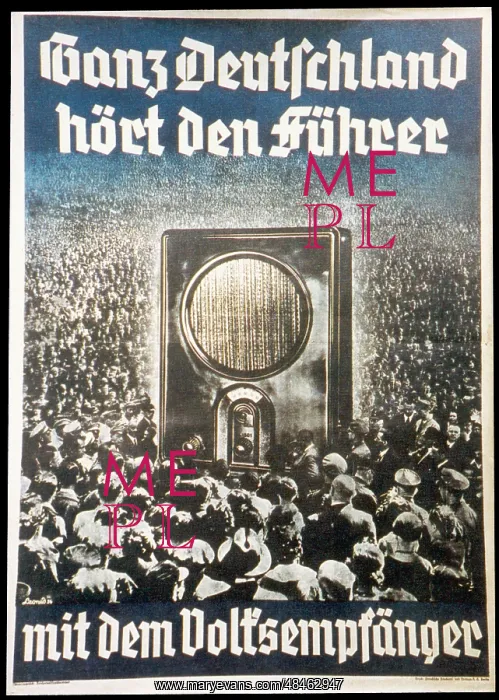 : NAZI PROP / BROADCASTING : NAZI PROP / BROADCASTING