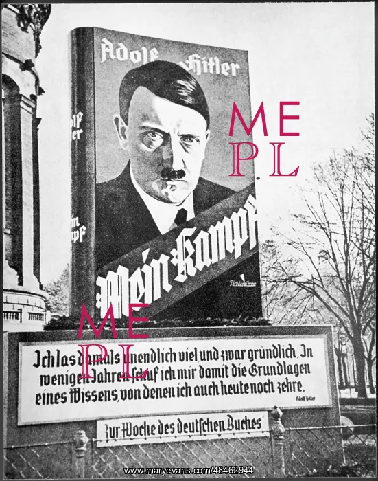 : NAZI PROP / MEIN KAMPF AD : NAZI PROP / MEIN KAMPF AD