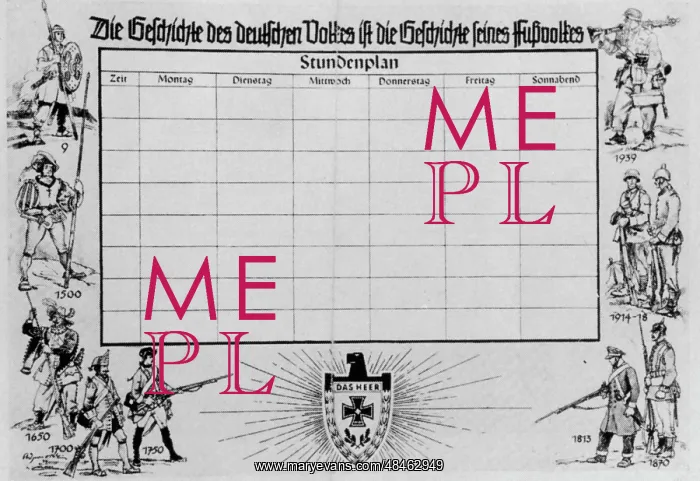 : NAZI PROP / TIMETABLE : NAZI PROP / TIMETABLE
