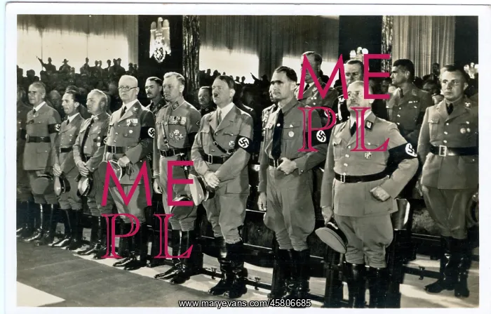 : Nazi VIPs during a Party Day at Nuremberg : Nazi VIPs during a Party Day at Nuremberg