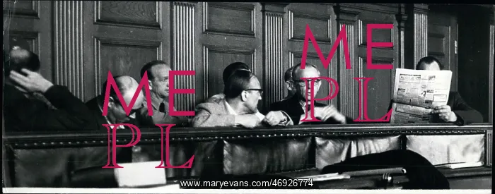 : Former Nazis on trial for murder, Ulm, West Germany : Former Nazis on trial for murder, Ulm, West Germany
