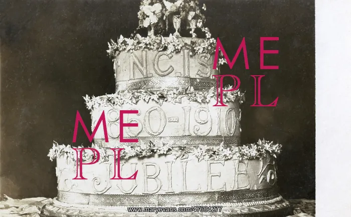  : NCIS 1860-1910 Jubilee cake
