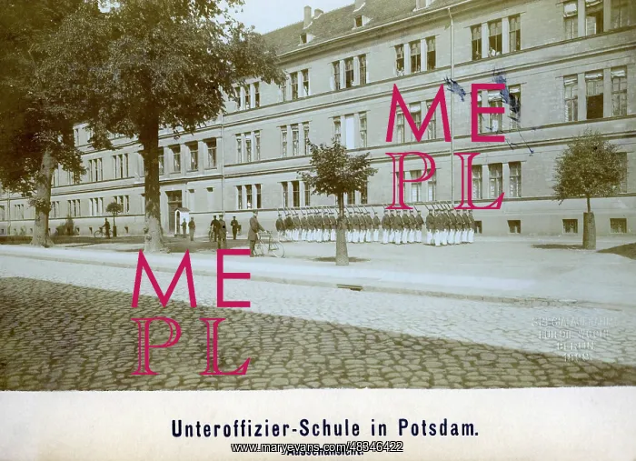 : NCO School in Potsdam, 1900 : NCO School in Potsdam, 1900