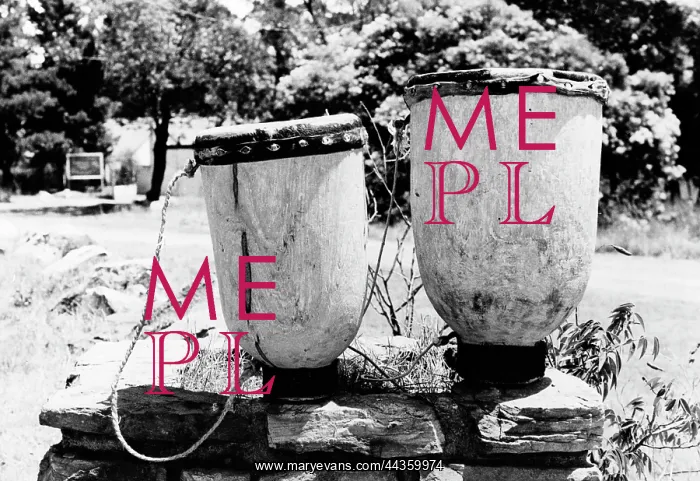 : Two Ndau drums from Birchenough Bridge collected by : Two Ndau drums from Birchenough Bridge collected by