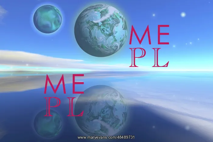 : Nearby planets hover over the ocean on this world : Nearby planets hover over the ocean on this world