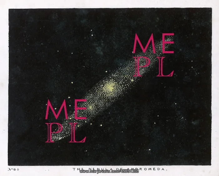 : NEBULA IN ANDROMEDA : NEBULA IN ANDROMEDA