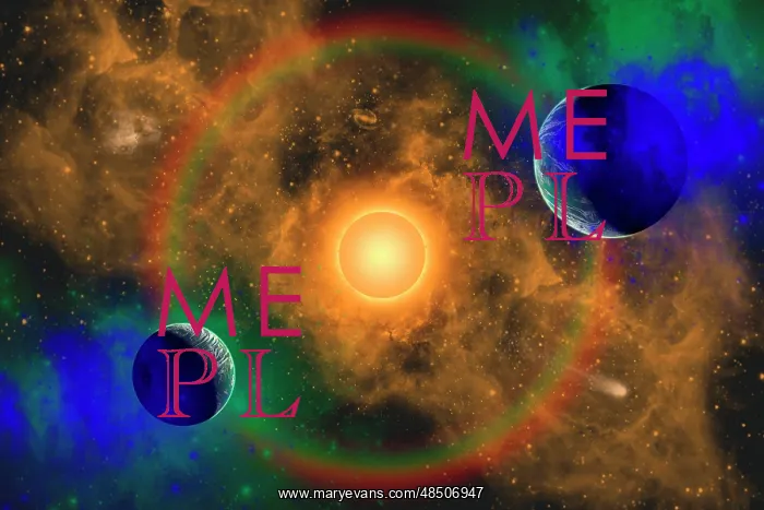: A nebulous alien planetary star system : A nebulous alien planetary star system