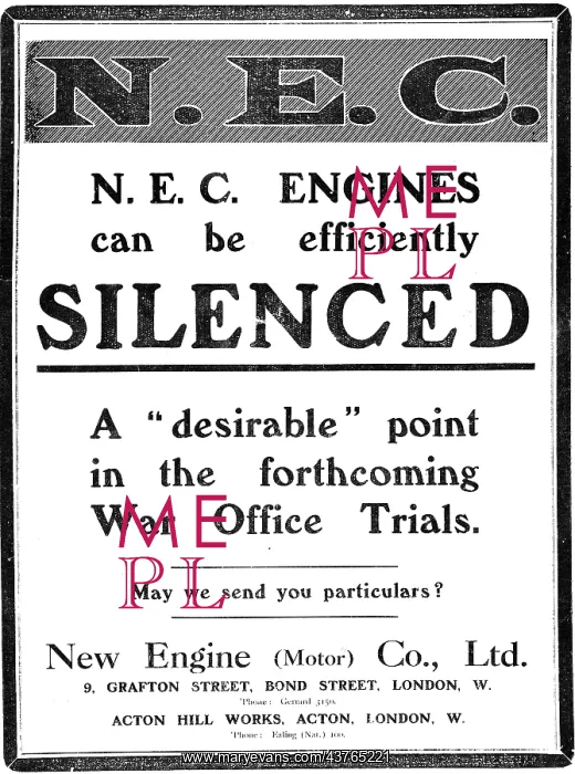 : N.E.C Engines Can Be Efficiently Silenced : N.E.C Engines Can Be Efficiently Silenced