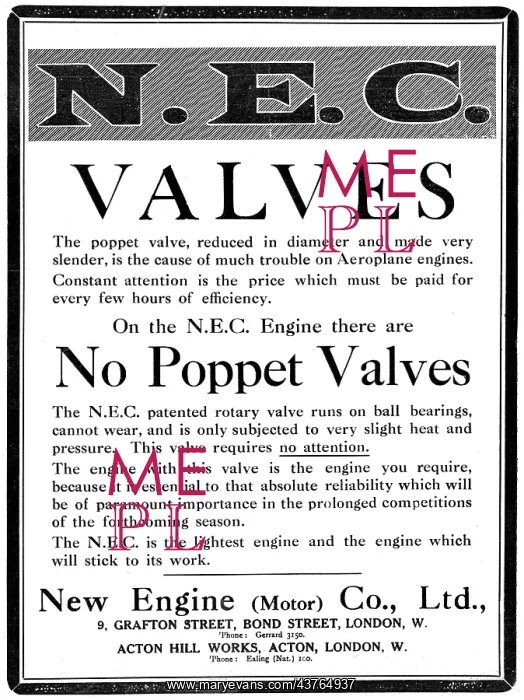 : N.E.C. New Engine Aero-Engines : N.E.C. New Engine Aero-Engines