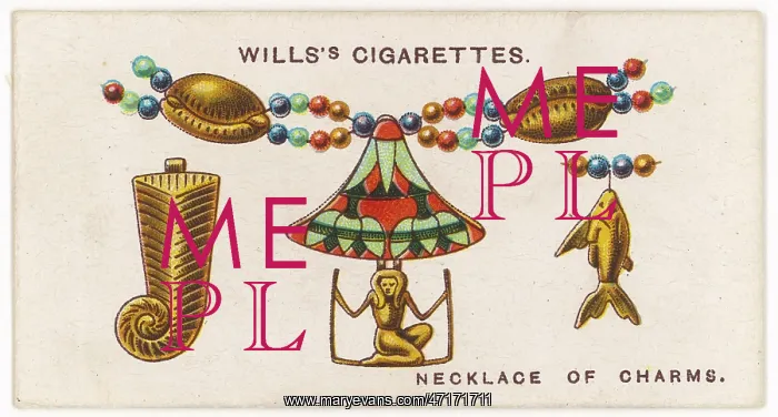 : NECKLACE OF AMULETS : NECKLACE OF AMULETS