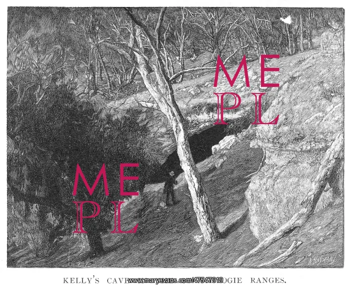 : Ned Kelly's cave in the Strathbogie Ranges : Ned Kelly's cave in the Strathbogie Ranges