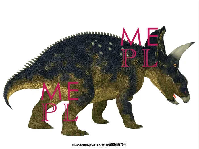 : Nedoceratops dinosaur : Nedoceratops dinosaur