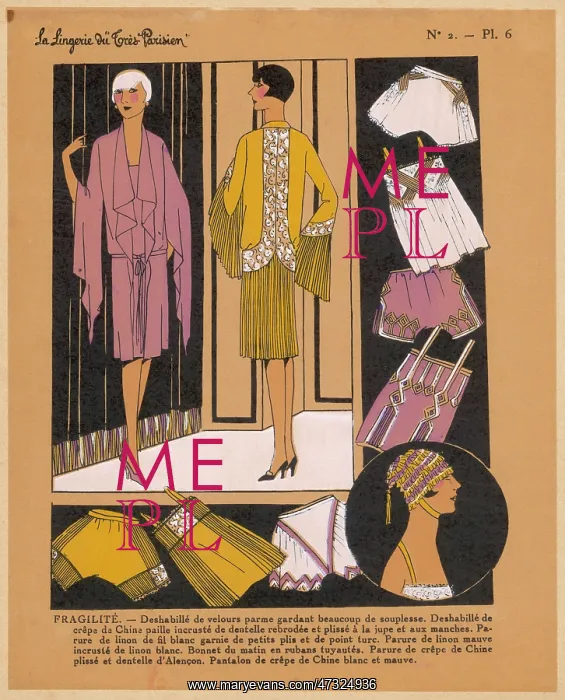 : Negligees - Undies 1920s : Negligees - Undies 1920s