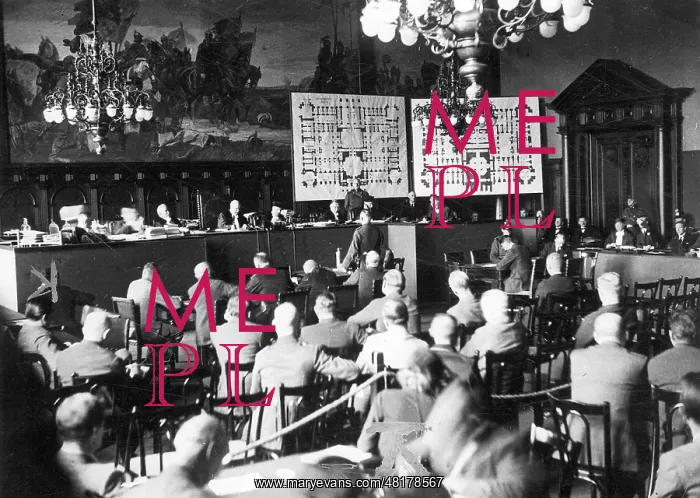  : Negotiation at the Reichstag fire trial, 1933