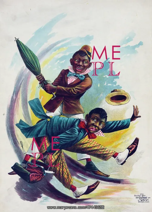  : Negro cartoon