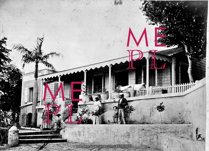 : Negro house, St. Thomas, West Indies : Negro house, St. Thomas, West Indies