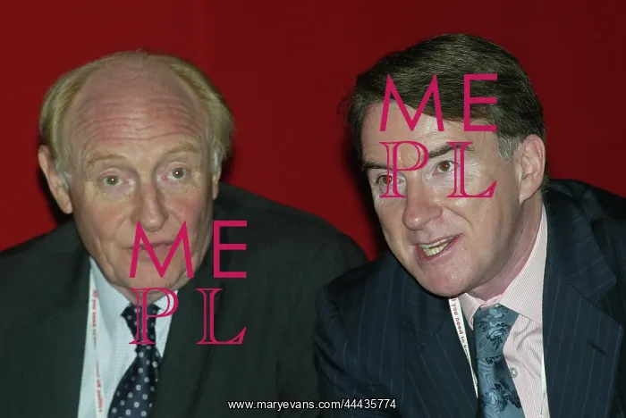 : Neil Kinnock & Peter Mandelson Neil Kinnock & Peter Mandelso : Neil Kinnock & Peter Mandelson Neil Kinnock & Peter Mandelso