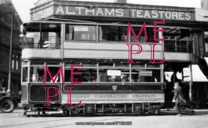 : Nelson Corporation tram, possibly 1920s