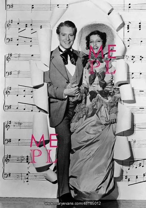 : Nelson Eddy and Jeanette MacDonald in Maytime, 1937 : Nelson Eddy and Jeanette MacDonald in Maytime, 1937