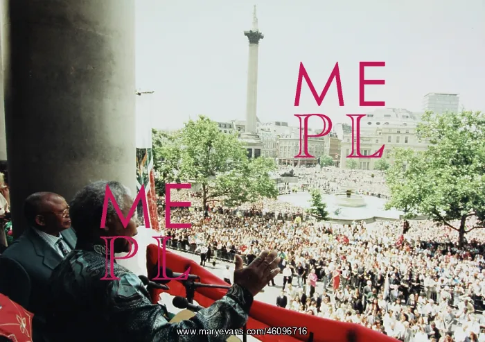 : Nelson Mandela in London : Nelson Mandela in London