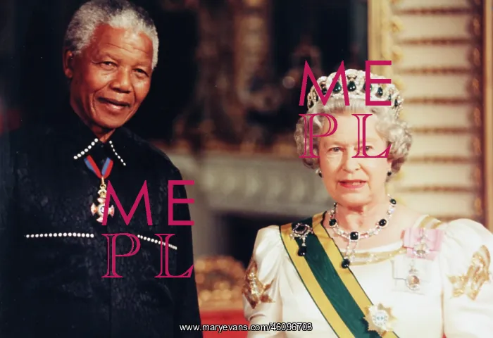 : Nelson Mandela and Queen Elizabeth II : Nelson Mandela and Queen Elizabeth II