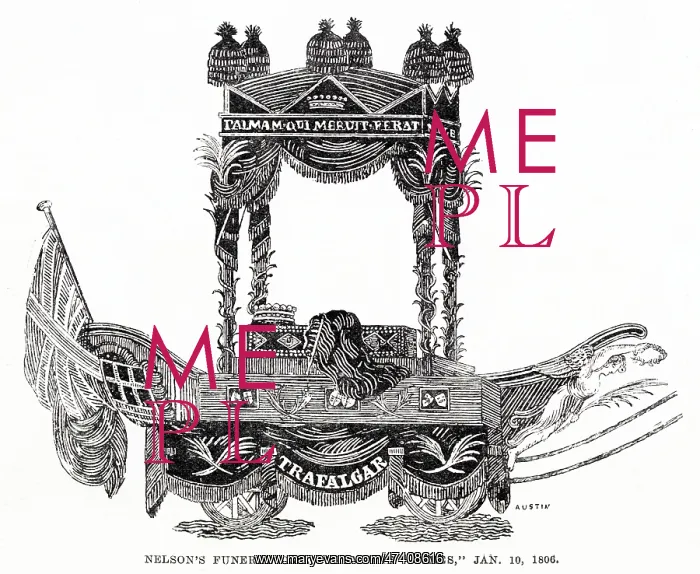 : Nelson's Funeral Carriage : Nelson's Funeral Carriage