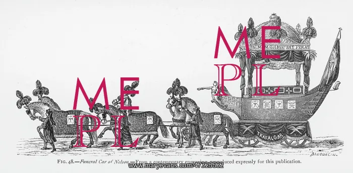 : Nelson's Funeral Cortege : Nelson's Funeral Cortege