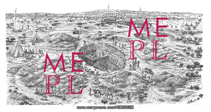 : Neolithic flint mine : Neolithic flint mine