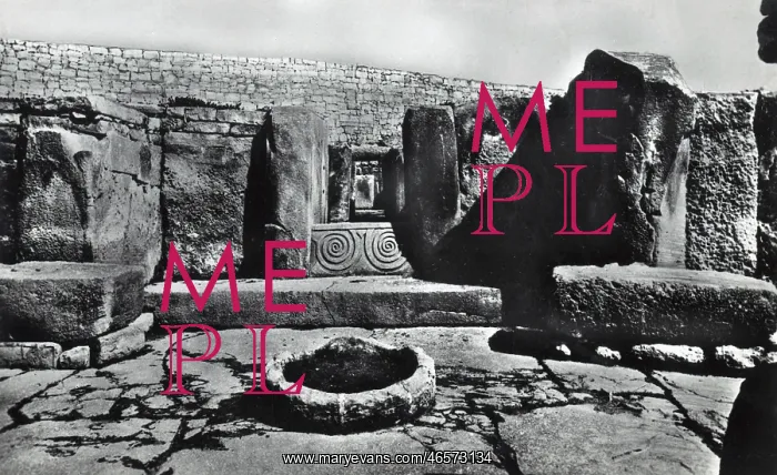 : Neolithic Temple of Tarxien - Malta : Neolithic Temple of Tarxien - Malta